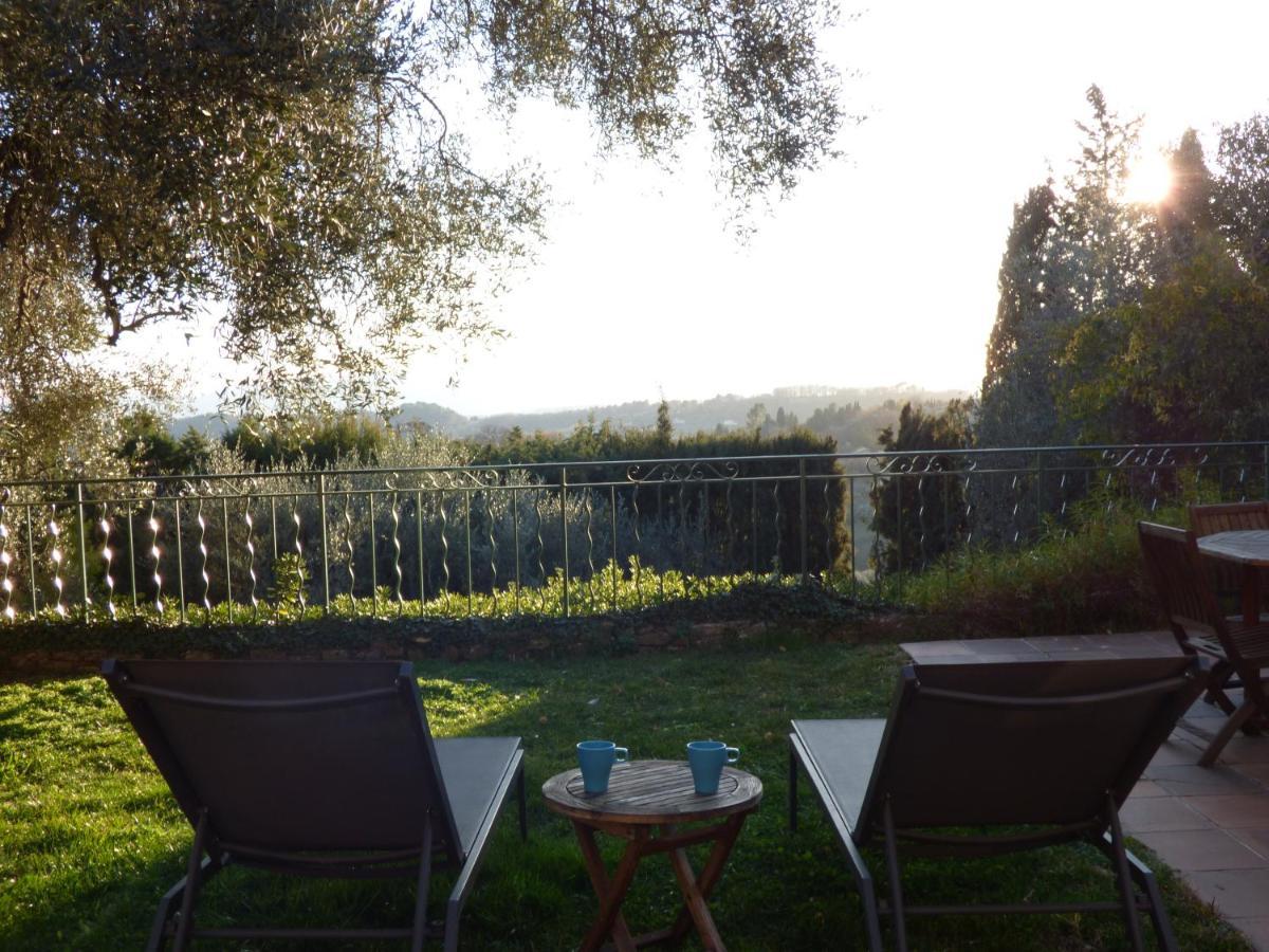 Apartment Cezanne With Heated Pool And Private Garden Chateauneuf-Grasse Exteriér fotografie