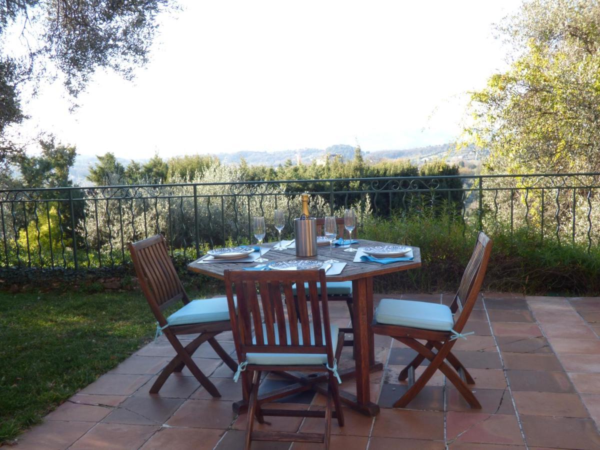 Apartment Cezanne With Heated Pool And Private Garden Chateauneuf-Grasse Exteriér fotografie
