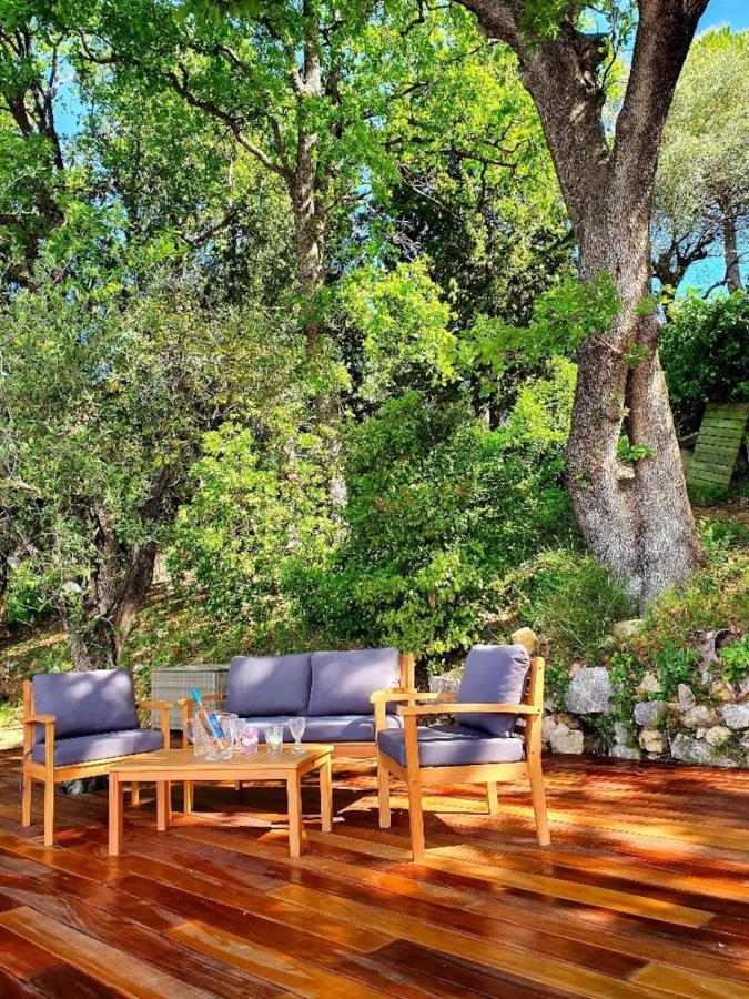 Apartment Cezanne With Heated Pool And Private Garden Chateauneuf-Grasse Exteriér fotografie