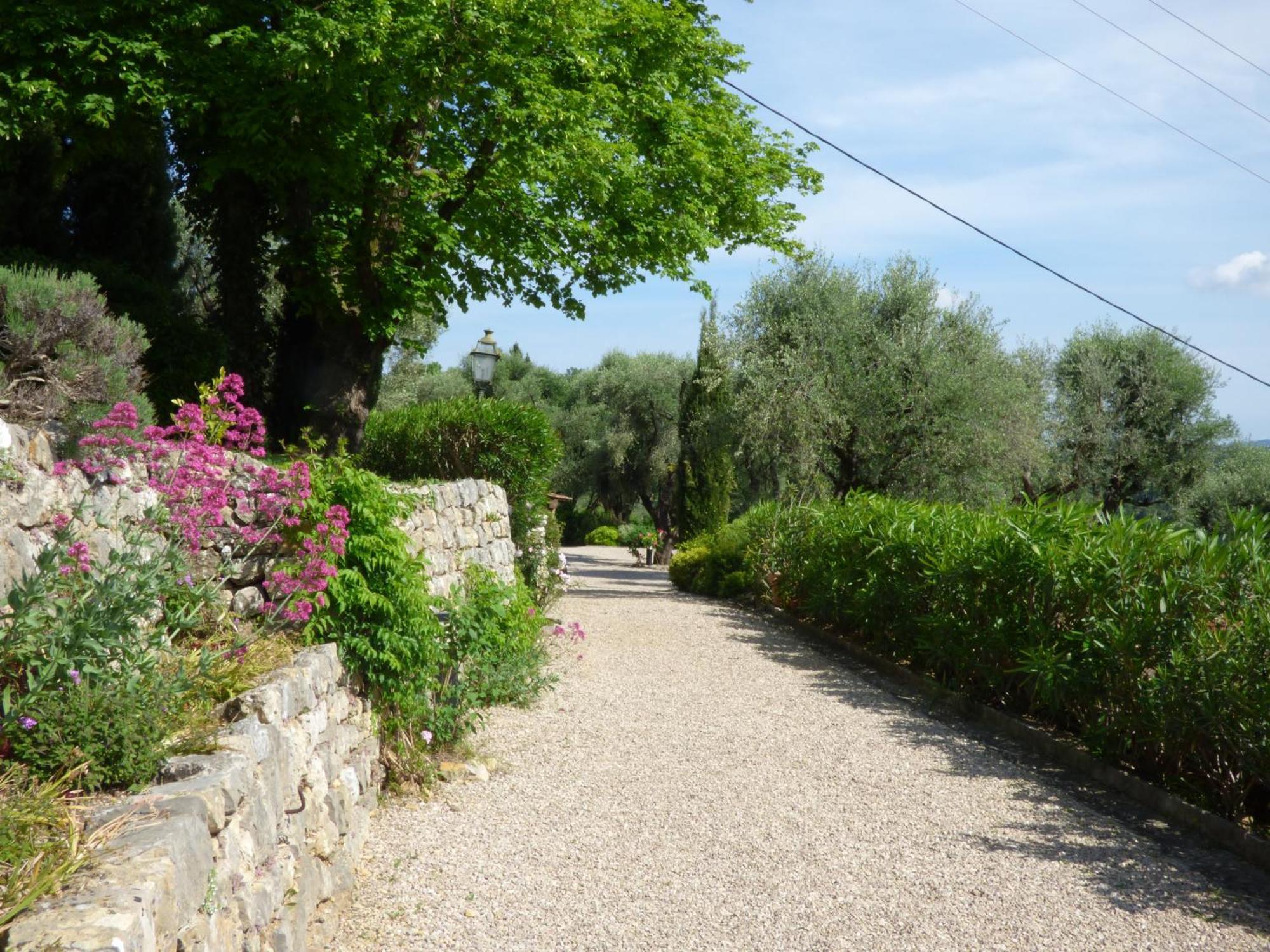 Apartment Cezanne With Heated Pool And Private Garden Chateauneuf-Grasse Exteriér fotografie