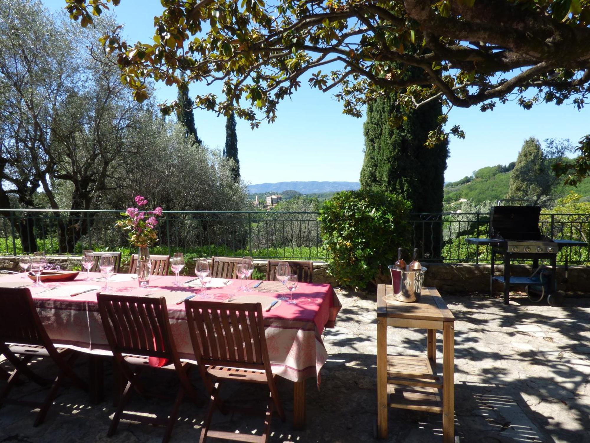 Apartment Cezanne With Heated Pool And Private Garden Chateauneuf-Grasse Exteriér fotografie